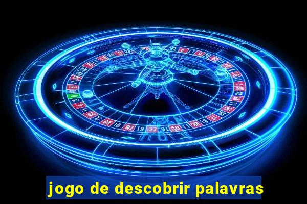 jogo de descobrir palavras